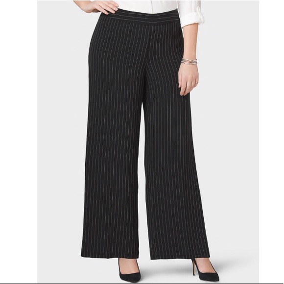 Dress Barn Pants & Jumpsuits Striped Wide Leg Pants Poshmark
